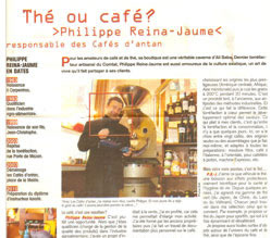 Article de presse Les Cafs d'Antan Mag'Ville Pays du Comtat Nov./Dc. 2010